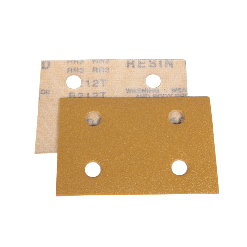 75 mm W x 110 mm L 100 Grit A/O Vacuum Hook-Face DynaCut Sheet