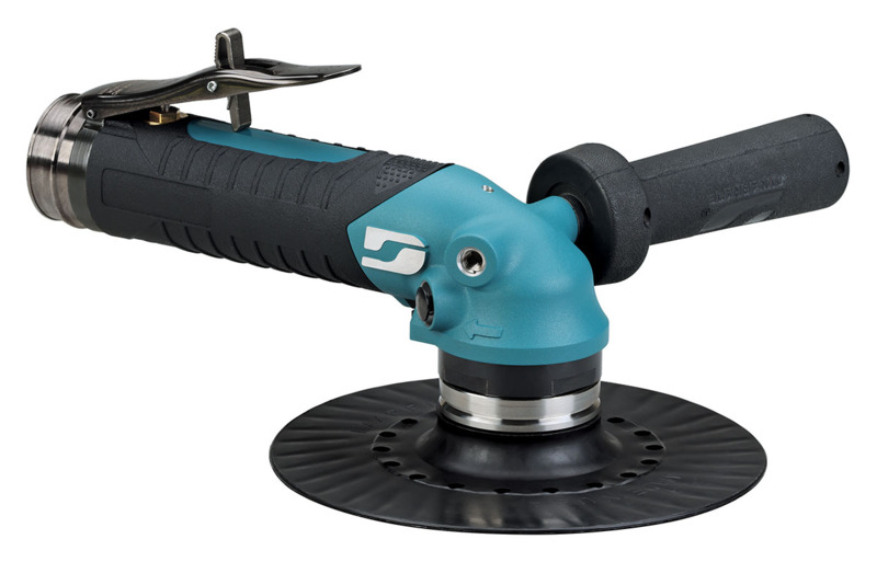 7" (180 mm) Dia. Compact Rebel Right Angle Disc Sander with Auto Balancer
