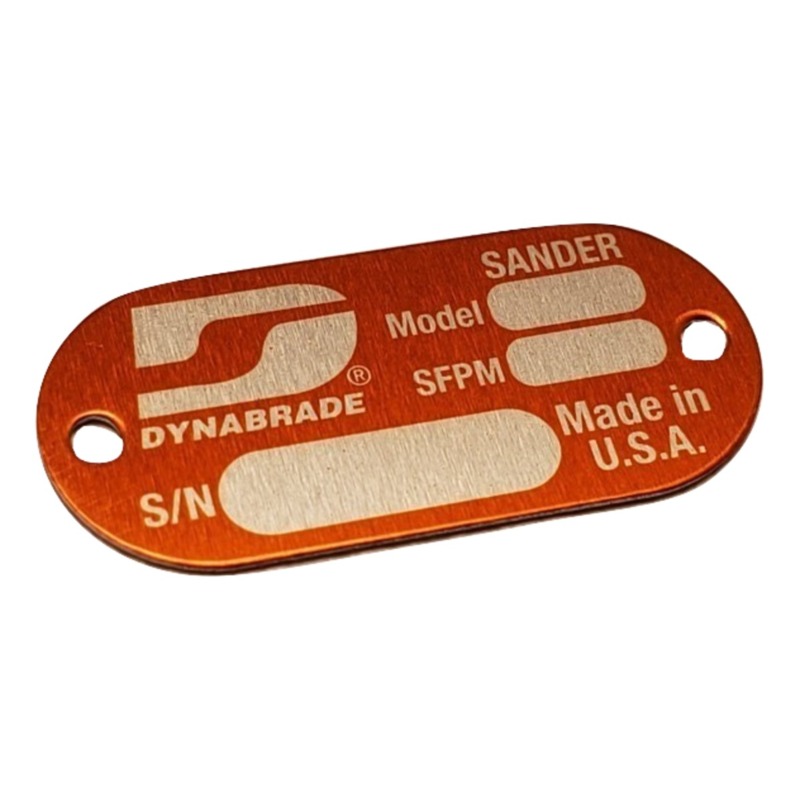 Dynafile II, Standard Nameplat