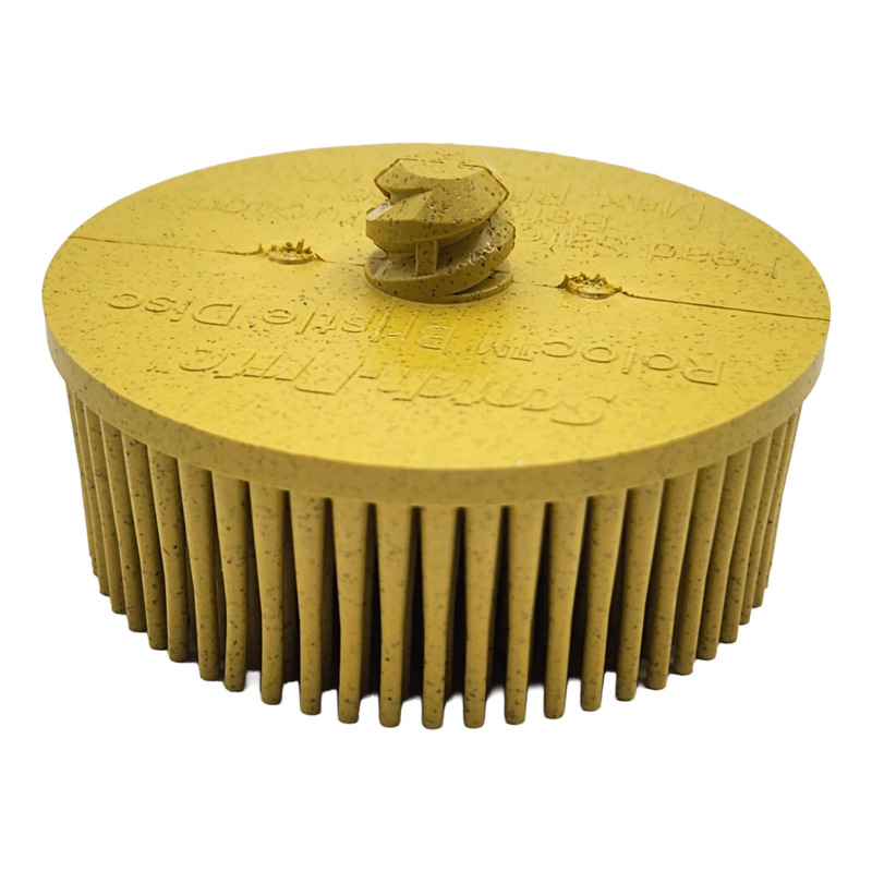 2" (51 mm) Dia. x 80 Grit 3M Roloc Bristle Disc